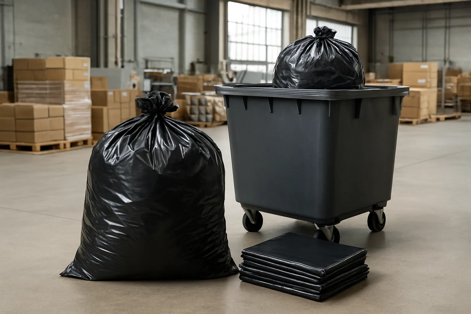 Maximizing Efficiency with Heavy-Duty Trash Bags in Industrial Packaging Applications